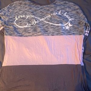 Infinity long sleeve top